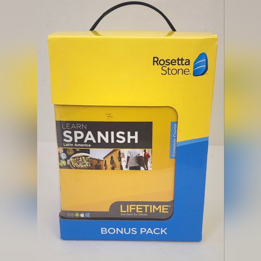 Spanish Rosetta Stone w/Bonus Pack